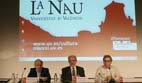 Mesa presidencial de la jornada.
